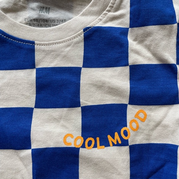 H&M checkerboard tee - New - Picture 2 of 4